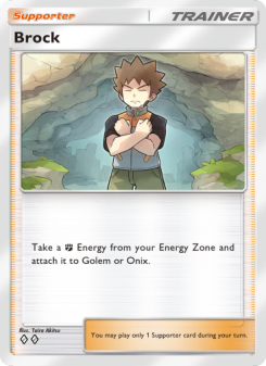Brock - pokemon TCG Card