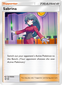 Sabrina - pokemon TCG Card