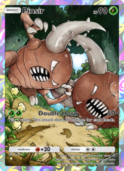 Pinsir - pokemon TCG Card