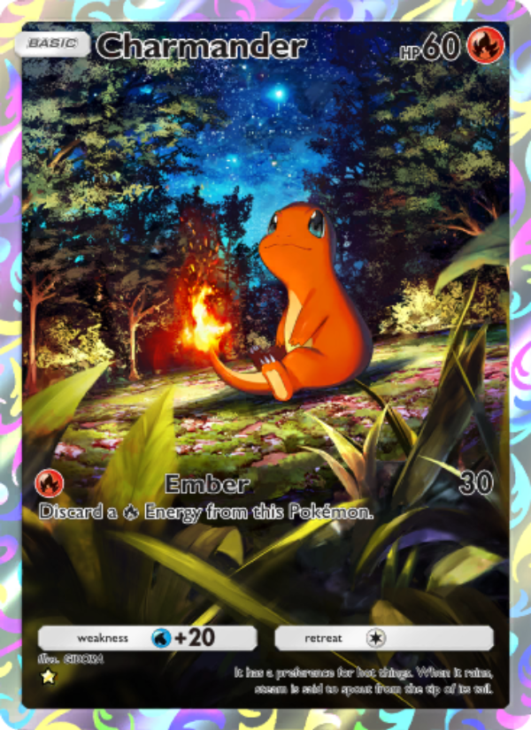 Charmander - Pokémon TCG Card