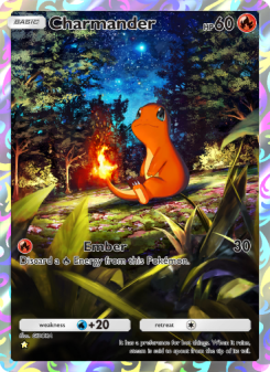 Charmander - pokemon TCG Card