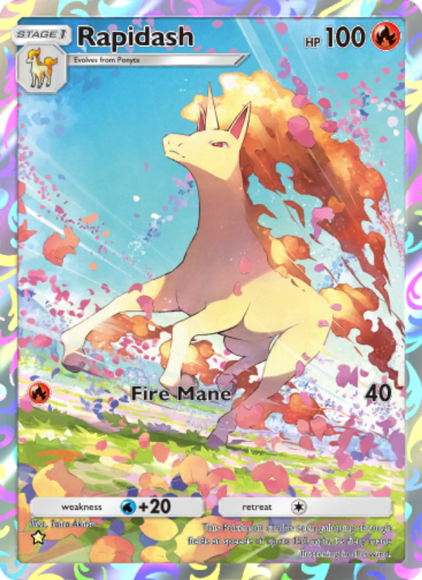 Rapidash - Pokémon TCG Card