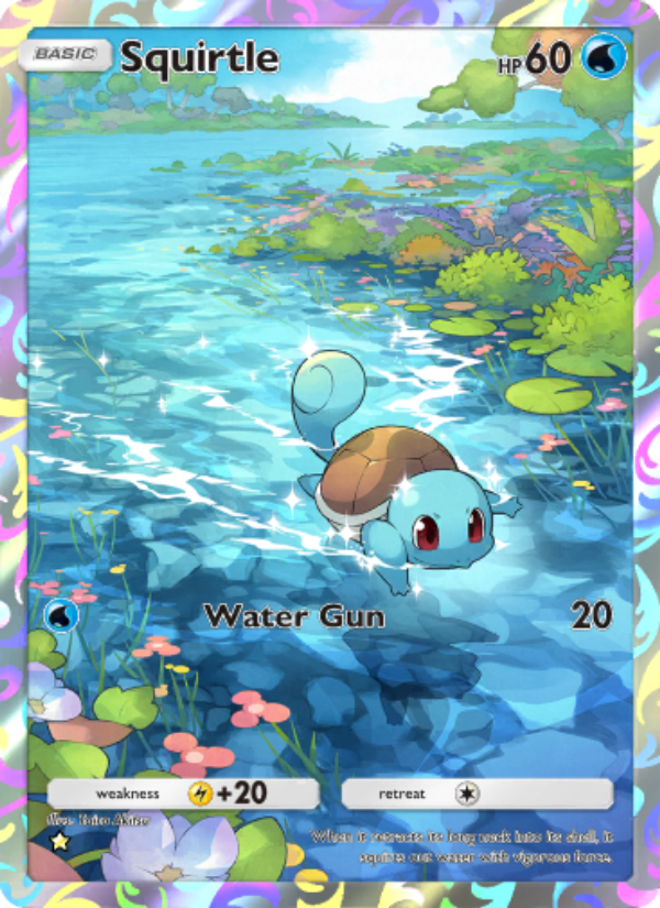 Squirtle - Pokémon TCG Card