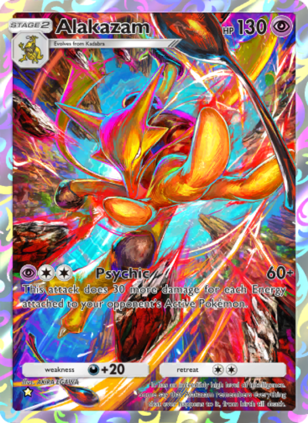Alakazam - Pokémon TCG Card