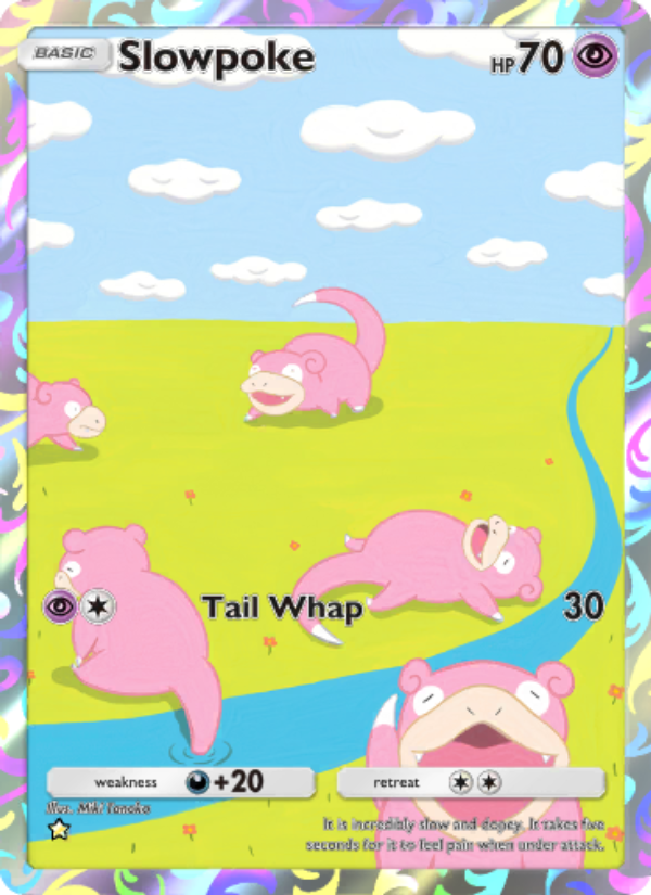Slowpoke - Pokémon TCG Card