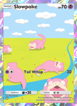 Slowpoke - pokemon TCG Card