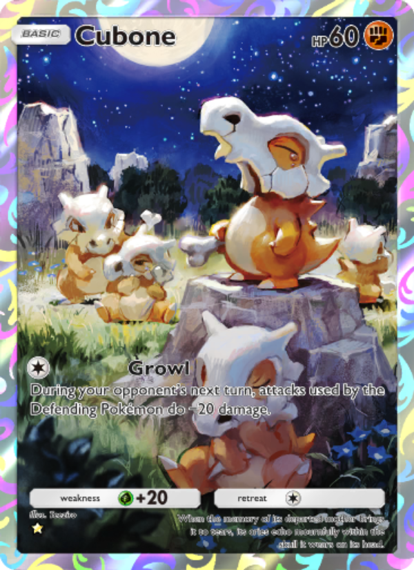Cubone - Pokémon TCG Card