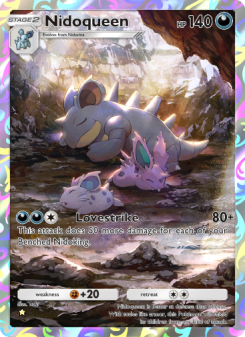 Nidoqueen - pokemon TCG Card