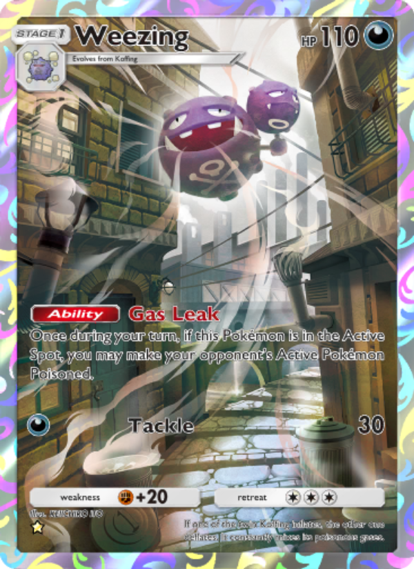 Weezing - Pokémon TCG Card