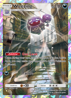 Weezing - pokemon TCG Card