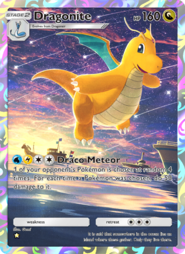 Dragonite - Pokémon TCG Card