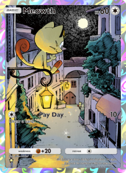 Meowth - pokemon TCG Card
