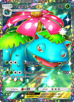 Venusaur ex - pokemon TCG Card