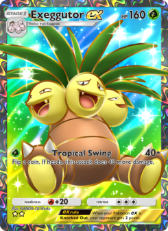 Exeggutor ex - pokemon TCG Card