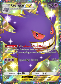 Gengar ex - pokemon TCG Card