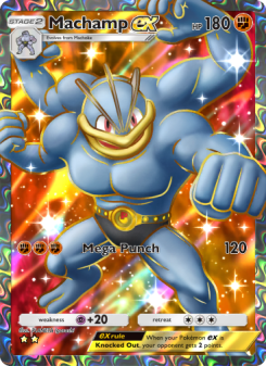 Machamp ex - pokemon TCG Card