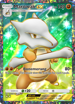 Marowak ex - pokemon TCG Card