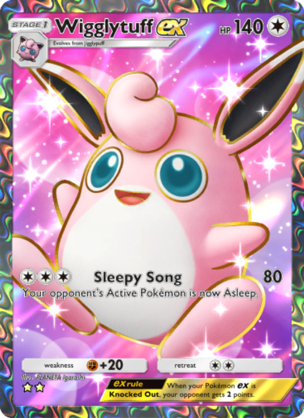 Wigglytuff ex - Pokémon TCG Card
