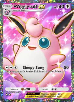 Wigglytuff ex - pokemon TCG Card