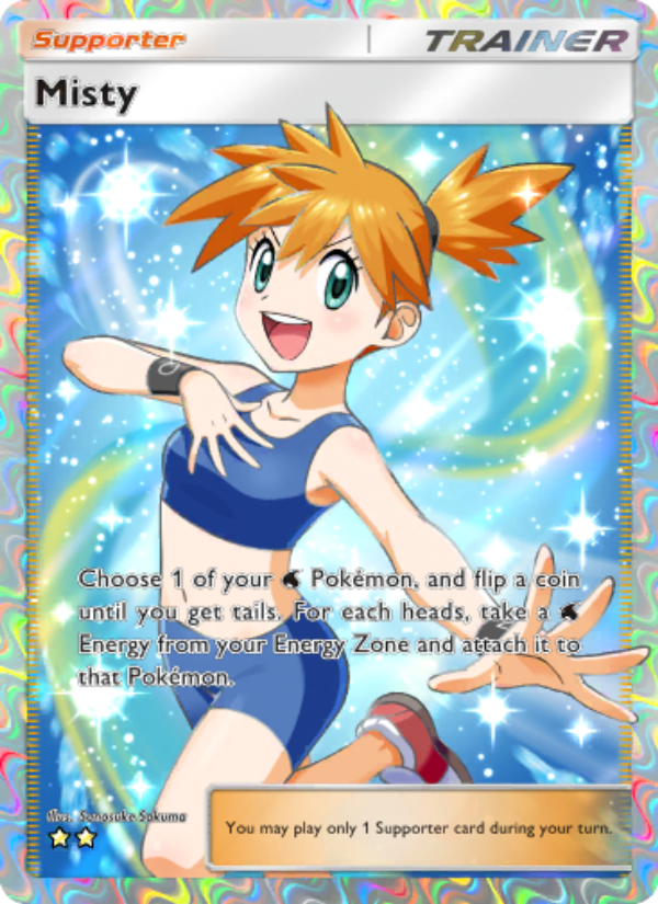 Misty - Pokémon TCG Card