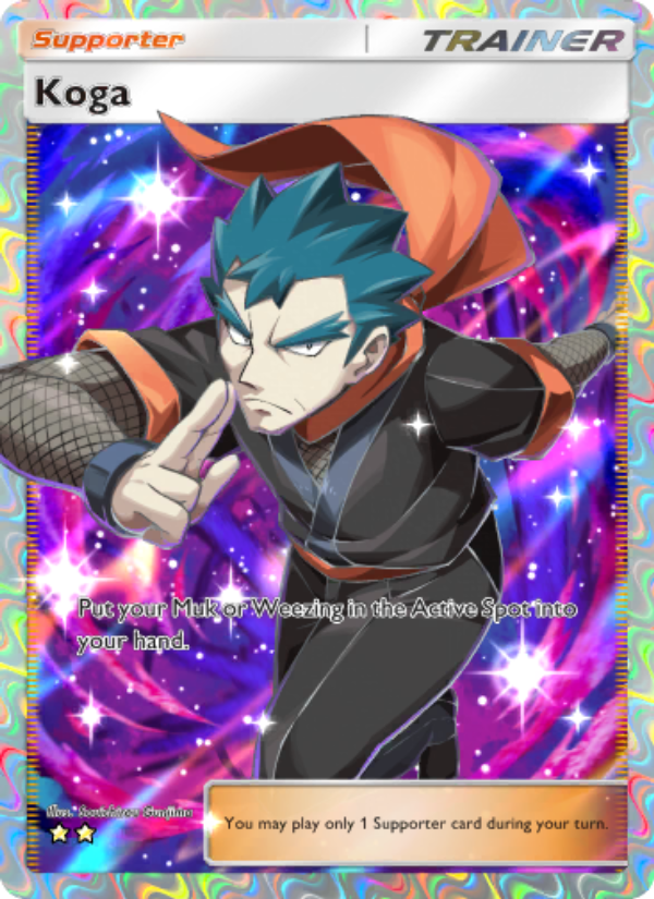Koga - Pokémon TCG Card