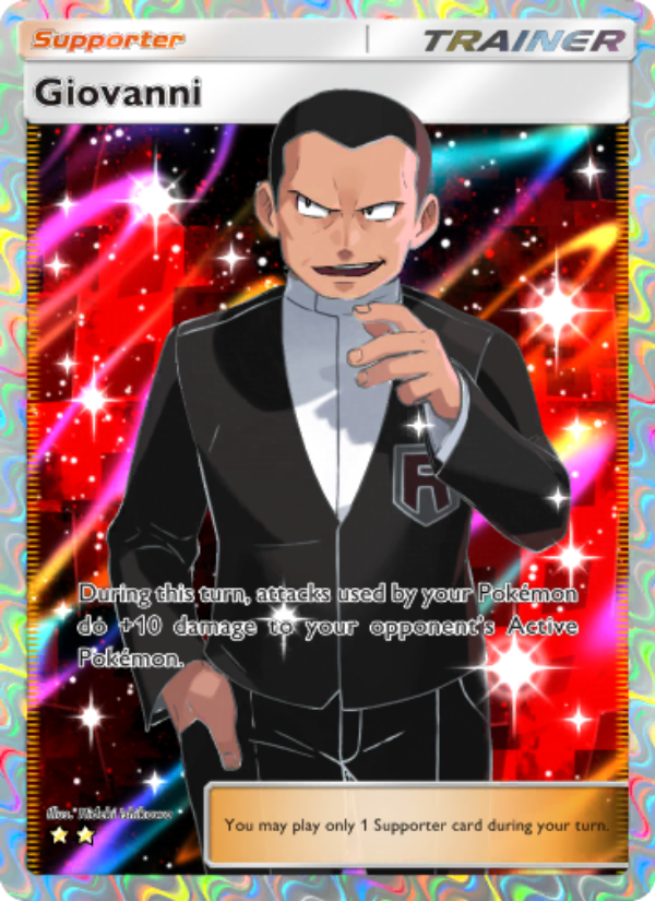 Giovanni - Pokémon TCG Card