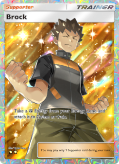 Brock - pokemon TCG Card