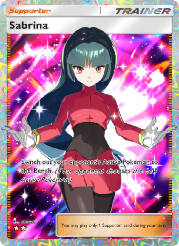 Sabrina - Pokémon TCG Card