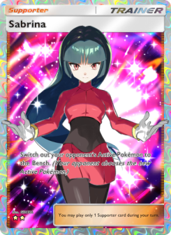 Sabrina - pokemon TCG Card