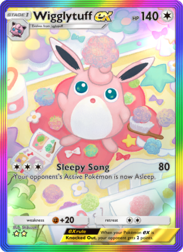Wigglytuff ex - Pokémon TCG Card