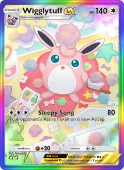 Wigglytuff ex - pokemon TCG Card