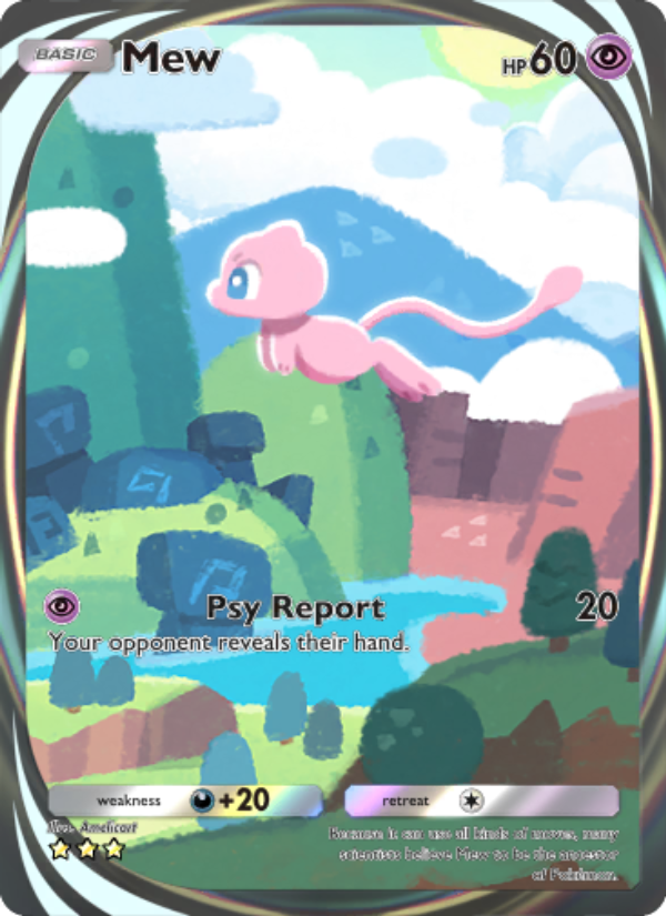Mew - Pokémon TCG Card