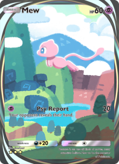 Mew - pokemon TCG Card
