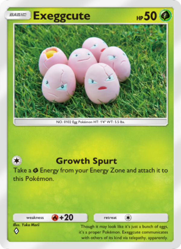 Exeggcute - Pokémon TCG Card
