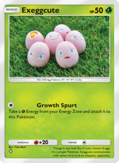 Exeggcute - pokemon TCG Card