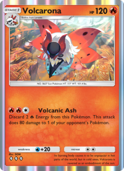 Volcarona - pokemon TCG Card