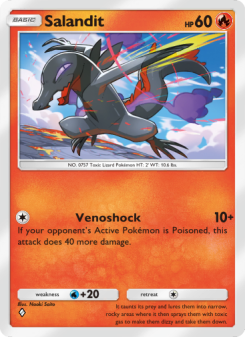 Salandit - pokemon TCG Card