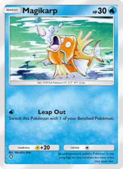 Magikarp - pokemon TCG Card