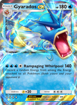 Gyarados ex - pokemon TCG Card