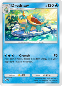 Drednaw - pokemon TCG Card