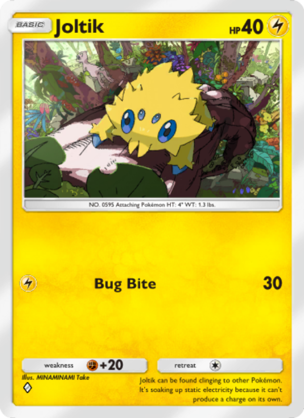 Joltik - Pokémon TCG Card