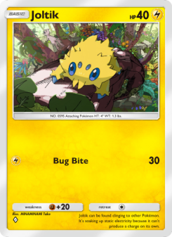 Joltik - pokemon TCG Card