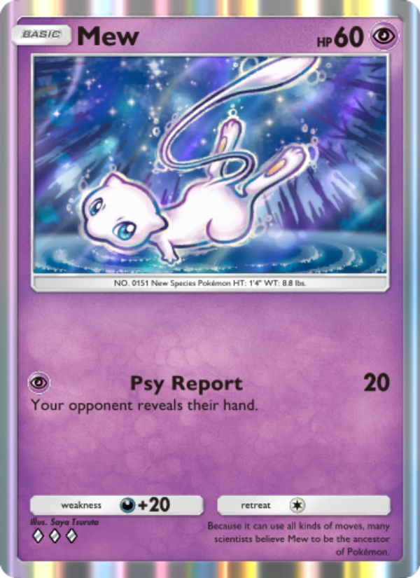 Mew - Pokémon TCG Card