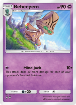 Beheeyem - pokemon TCG Card