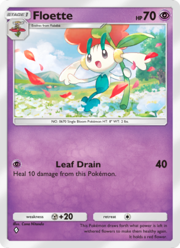 Floette - Pokémon TCG Card