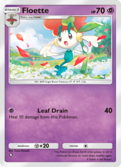 Floette - pokemon TCG Card