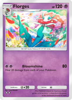 Florges - pokemon TCG Card