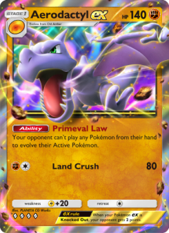 Aerodactyl ex - pokemon TCG Card