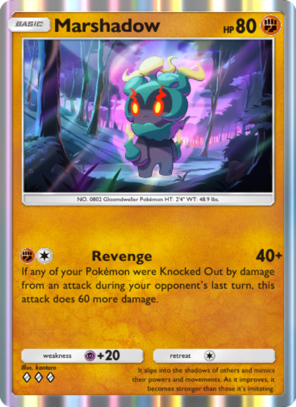 Marshadow - Pokémon TCG Card