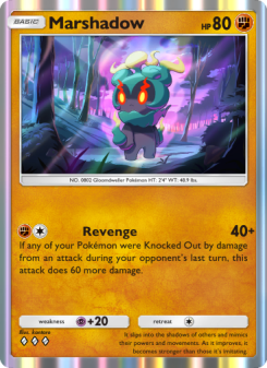Marshadow - pokemon TCG Card